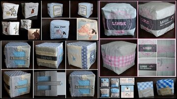 geboortekubus naar geboortekaartje